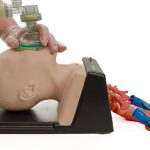 Pediatric BVM training manikin