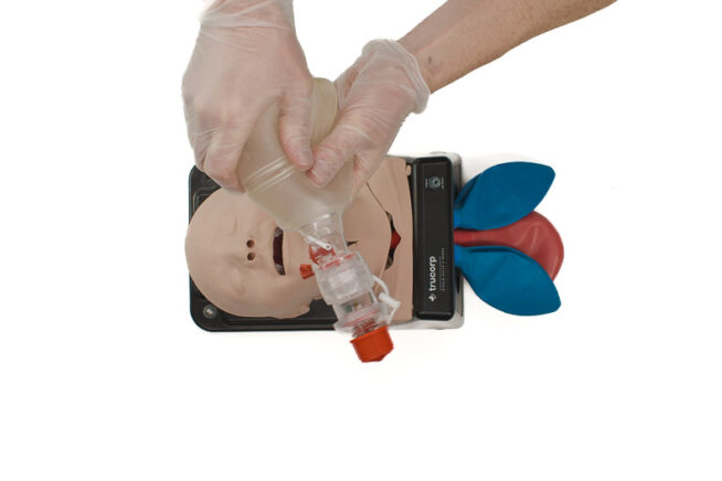 Cricothyroidotomy pediatric manikin Cricothyroidotomy pediatric manikin