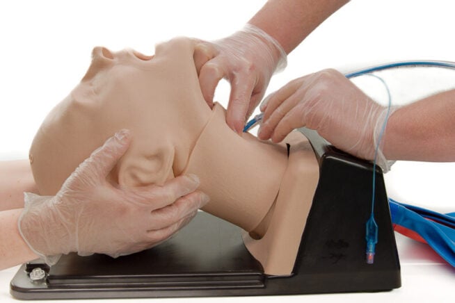 AirSim Combo X Tracheostomy Training Manikin AirSim Combo X Tracheostomy Training Manikin