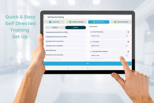 Smart Airway Adult App - Self Directed Training Set Up Smart Airway Adult App - Self Directed Training Set Up