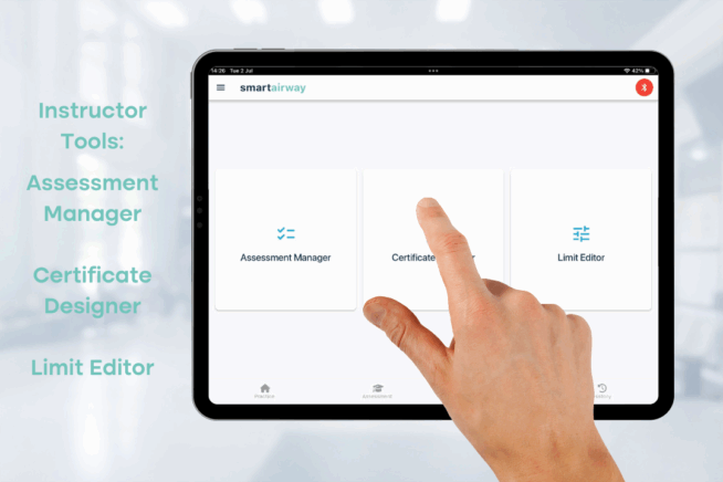 SAA10001 - Smart Airway Adult (36) Smart Airway Adult App - Instructor Tools