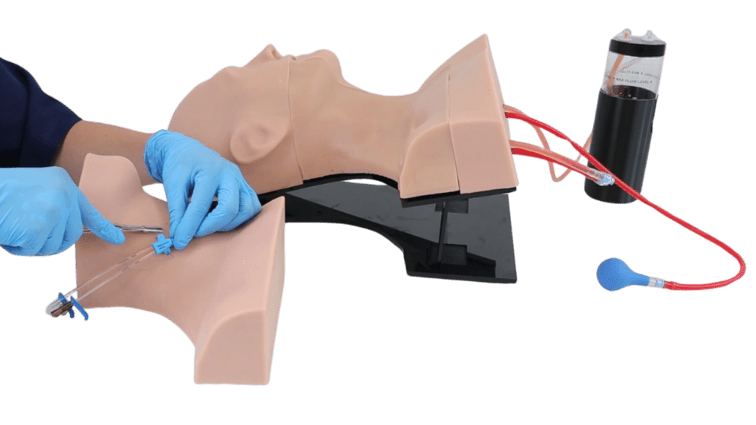 TruCVC - Central Venous Catheter Suture Technique