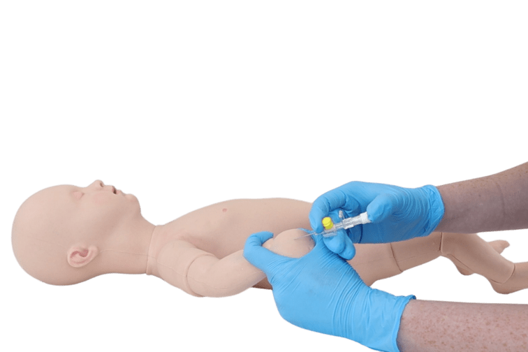 Infant Peripheral Venous Cannulation Hand