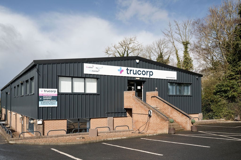 Trucorp Headquarter with company signage.