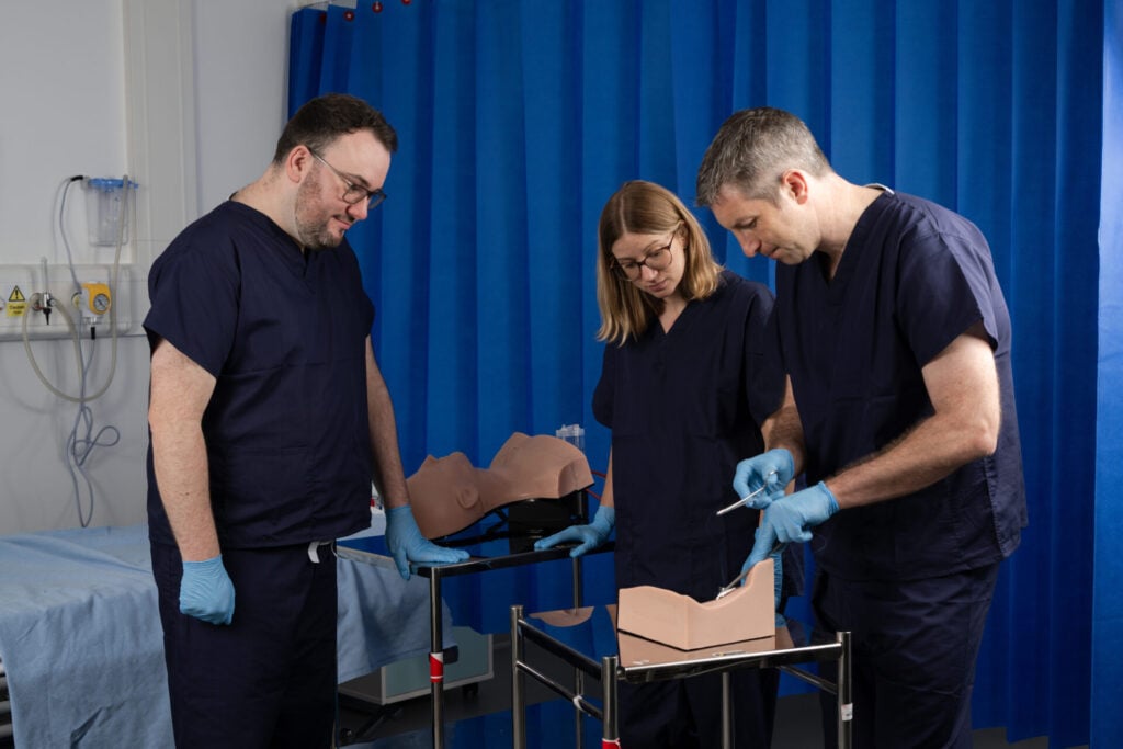 TruCVC being used in a classroom setting.